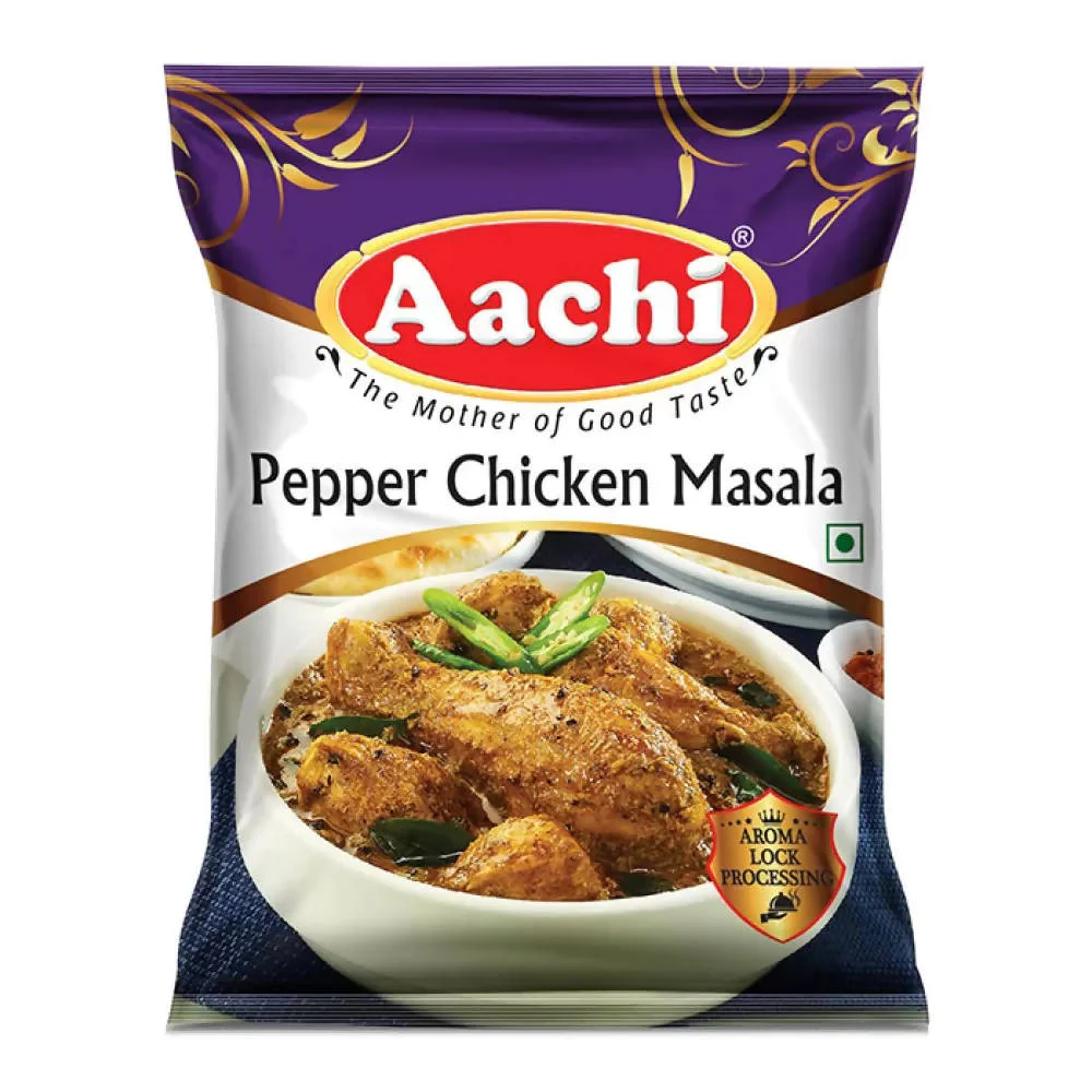 Aachi Pepper Chicken Masala, 50 g-1.webp
